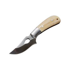 Lightweight Stainless Steel Skinner <b>Knives</b> Tool for Camping Fishing High Quality <b>Knife</b> With <b>Bone</b> & Steel Bolster <b>Handle</b> - Product Image 2
