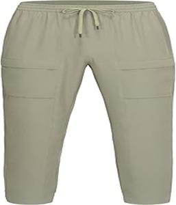 กางเกงขายาวทรงตรงสำหรับผู้ชาย คุณภาพสูง แห้งเร็ว ยั่งยืน ทนทาน มีเชือกผูกเอว น้ำหนักเบา คลาสสิก - Product Image 1