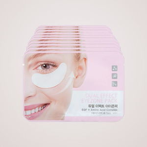 แผ่นมาส์กหน้าไฮโดรเจลเกาหลี Deycell Re DNA Dual Effect Eye Zone Pack 2 มล. x 10 แผ่น แผ่นมาส์กแบบไม่เหนียวเหนอะหนะ - Product Image 3