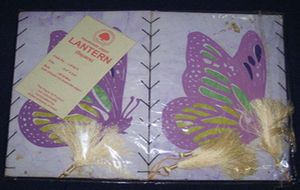 Wholesale Custom Made Luxury Christmas Hanging Ornament Handmade Square Paper <b>Lantern</b> <b>Lamp</b> Embroidered Printing Techniques - Product Image 4