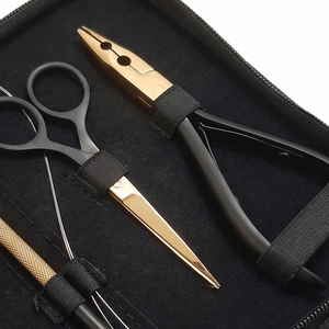 Juego completo de alicates para extensiones de cabello con mangos resistentes y herramientas prácticas para peinar y extender el cabello - Product Image 5