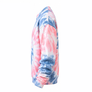 Sweat-shirt Tie-Dye Léger en Coton 100% pour Superposition, Col Rond, Coupe Tendance, Commande Directe Fabricant de Tricots, Collection Automne - Product Image 3