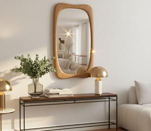 Espejo de Pared Decorativo Art Deco Hecho a Mano, Ecológico, de Madera, para Dormitorio y Vestidor, a Precio Económico - Product Image 5