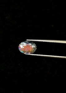 Pierre de lune arc-en-ciel africaine, taille ovale. Pierre précieuse naturelle de lune arc-en-ciel de Madagascar. - Product Image 2