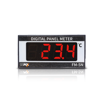 CONOTEC-medidor de temperatura de Panel Digital FM-5N, pantalla de gran tamaño, 7 segmentos, pantalla LED, solo Pantalla de temperatura