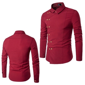 Camisa de Vestir de Algodón Simple para Mujer, 100% Transpirable, con Botones, Manga Larga, Formal de Oficina, Blusa Informal con Logotipo Frontal - Product Image 1