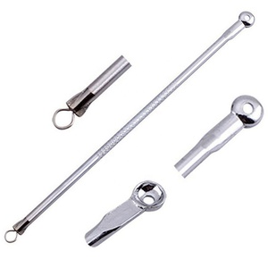 Bộ 5 Dụng Cụ Nặn Mụn Đầu Trắng Mụn Đầu Đen FS, Bộ Dụng Cụ Nặn Mụn Comedone, Bằng Thép Không Gỉ, Chiết Xuất Mụn Trứng Cá Và Mụn Trứng Cá - Product Image 5