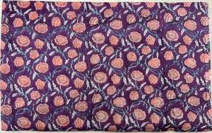 Tissu en coton cambre écologique à séchage rapide, imprimé au bloc, 60x60, motif Jaipuri traditionnel, pour chemises et sacs pour filles et garçons - Product Image 6