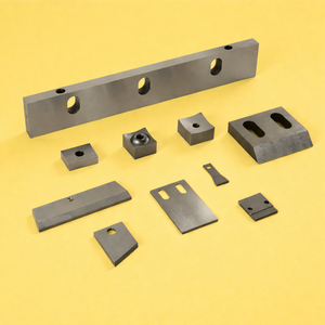 Lames de broyeur à un seul arbre Polystar, lames de broyeur pour le recyclage du plastique, lames de broyeur industrielles, lames de broyeur SKD11 - Product Image 1