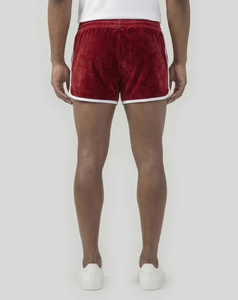 Men's Woven Elastic Waist Shorts Velvet Fabric Front Breathable Quick Dry High Street Style Gym Fitness Wear Bulk Wholesale 2026 - Product Image 4