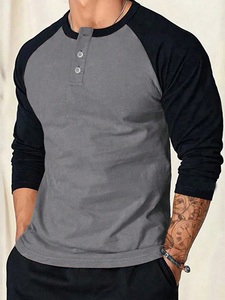 Suéter de Punto Gris para Hombre Ever Glow, Cuello Redondo, Detalles en las Mangas, Corte Regular, Ropa Casual de Invierno, 100% Algodón con Forro Polar - Product Image 5