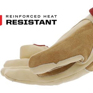 Nouvelles gants de soudage TIG en cuir de chèvre et de vachette pleine fleur, robustes, doux et confortables, résistants à l'abrasion - Product Image 6