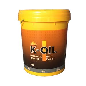 น้ำมันไฮดรอลิก HM HL AW68 K-OIL ใช้สำหรับเครื่องจักรก่อสร้างผลิตในเวียดนาม - Product Image 1