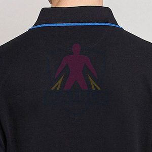 เสื้อยืดผู้ชายแบบสวมใส่สบาย ผ้าถักลายปักเรียบง่าย สำหรับใส่ลำลองทุกวัน แห้งเร็ว ระบายอากาศได้ดี - Product Image 5