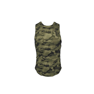 Men's Hooded Tank Top Summer Cotton <b>Bamboo</b> Fiber Slim Fit Casual Moisture Wicking Breathable Outdoor Activities - Product Image 1