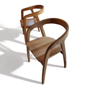Mid-Century Style <b>Teak</b> Wood Dining <b>Chair</b> with Durable Frame Material For Home and Garden Furniture Decoration - Product Image 4