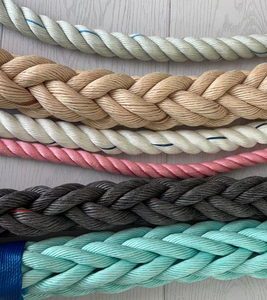 Polypropylene cordage 7mm diameter braided filament structure offering tensile durability lightweight buoyant capability marine - Product Image 3