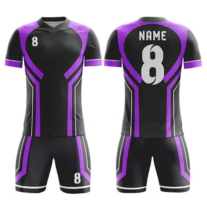 Kunden spezifisches Design und Logo Fußball uniform für Erwachsene billige Fußball training tragen Fußball uniform