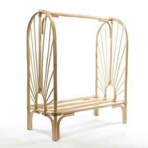 Rattan Drying Clothes Rack Cloth Stands and <b>Shoe</b> Shelf Racks Cheapest Price Large Quantity OEM Accepted - Product Image 6