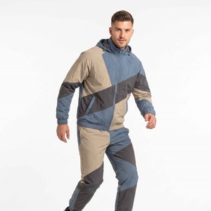 High Quality Custom Design Nylon Tracksuit Windbreaker <b>Jackets</b> and Nylon Pants Tracksuit Windbreaker Set - Product Image 3