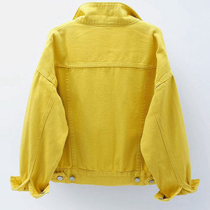 Veste en jean pour femme, nouvelle arrivée, logo personnalisé par le fabricant, design personnalisé, haute qualité, écologique, respirante, séchage rapide, automne/hiver - Product Image 2