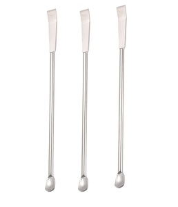 Cuchara de Acero Inoxidable de la Mejor Calidad para Medicamentos, Cuchara para Pesar Muestras para Uso en Laboratorio, Equipo de Laboratorio - Product Image 2