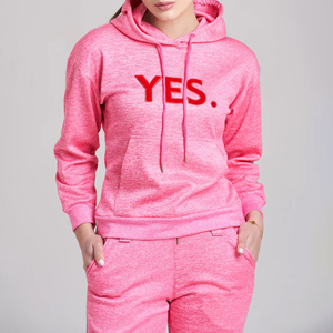 Survêtement décontracté à capuche pour femme, 100 % coton de haute qualité, grande taille, léger, respirant, antibactérien, séchage rapide, best-seller - Product Image 5