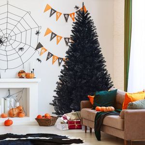 Albero di Natale Artificiale Pieghevole di 2,3 Metri per Halloween, Elemento Decorativo di Alta Qualità - Product Image 2
