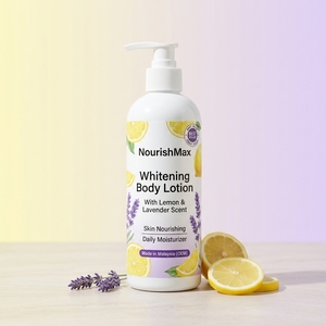Loción Corporal Blanqueadora OEM de Malasia, Precio Económico, con Aroma a Limón y Lavanda para Nutrir la Piel - Product Image 2