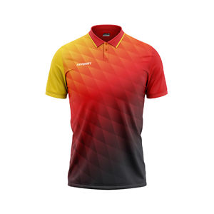 Conçu sur mesure de haute qualité POLYESTER SPANDEX Pickleball Tennis Polo sans couture et respirant selon la demande - Product Image 5