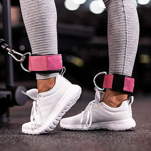 Sangles de cheville en nylon personnalisables pour l'entraînement musculaire en salle de sport, robustes et durables, avec fonction antidérapante et protection des jambes - Product Image 5