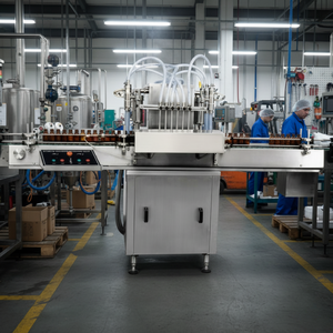 Machine de remplissage et de scellage automatique de bouteilles en acier inoxydable Micron India, capacité 5000 BPH, 440V, système d'emballage plastique et bois, 400kg - Product Image 3