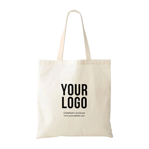 Custom Pattern Large (>50cm) <b>Canvas</b> <b>Tote</b> Bag with Long Handle & Pull-On Closure | Sustainable Reusable Shopping Bag | Bulk Pack - Product Image 1