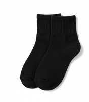 Chaussettes de sport unisexes respirantes, flexibles et rembourrées, chaussettes mi-mollet avec gestion de l'humidité pour l'entraînement, la course à pied, la marche et les activités sportives