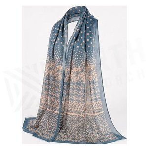 Pañuelo de Chifón para Mujer, Estampado de Leopardo, Largo, Elegante, Multifuncional, Accesorio de Moda para Todas las Temporadas - Product Image 3