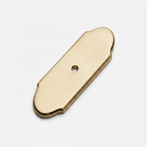 Luxury Brushed Brass Packplate Furniture Hardware Cabinet Hampton design Durable <b>Gold</b> Finished <b>Kitchen</b> Bathroom Drawer Dining - Product Image 1