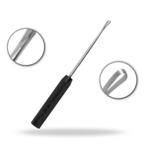 Curetas O'Brien de 15 Pulgadas de Longitud Total y 7 Pulgadas de Mango, Instrumento Quirúrgico de Neurocirugía, Cureta Ósea para Cirugía de Columna Vertebral - Product Image 1