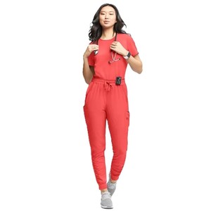 Custom Logo Unisex Nurse Scrub <b>Set</b> Surgical Medical Uniform <b>Doctor</b> Hospital Scrubs Top with Jogger Pants - Product Image 3