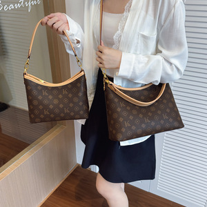 Ly Casual Large Capacity Tote Shoulder <b>Handbag</b> <b>Medium</b> Pu Women Luxury Designer Versatile Daily Crossbody Purse - Product Image 3