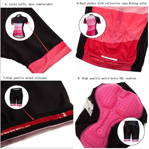 Ensemble de maillots de cyclisme personnalisés à manches courtes pour hommes, nouvel ensemble d'uniformes de cyclisme pour le vélo, ensemble de cyclisme durable - Product Image 3