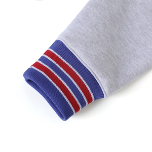 Cardigan en molleton gris chiné à col en V personnalisé pour la fraternité de l'État de Caroline du Sud, pour les fournitures d'organisation avec support d'étiquetage privé - Product Image 3