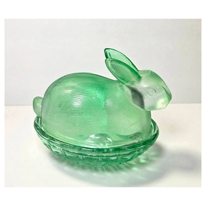 Figura de Conejito de Cristal Pequeña, Adorno Decorativo Elegante para Decoración del Hogar, Colección de Proveedor Indio - Product Image 1