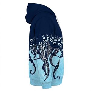 Sudaderas con Capucha para Hombre al por Mayor, Personalizadas, Sublimadas, Transpirables, Ecológicas, de Secado Rápido, Sólidas, para Invierno, Servicio OEM, Casuales, para Entrenamiento al Aire Libre - Product Image 2