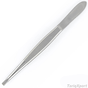 Pince à épiler professionnelle en gros pour sourcils, en acier inoxydable, légère, avec manche confortable, pointe inclinée, logo personnalisé, design moderne - Product Image 3
