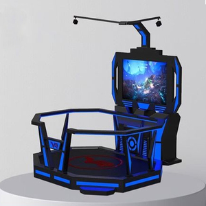 Plateforme de réalité virtuelle 8D à 360 degrés pour la marche dans l'espace, équipement éducatif multijoueur pour salle d'exposition de réalité virtuelle, idéal pour les jeux de combat - Product Image 2