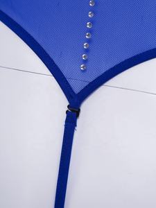 Ropa de baile latino para hombre, leotardo, mono para fiestas temáticas, actuaciones en escenario, competición de baile estándar - Product Image 5