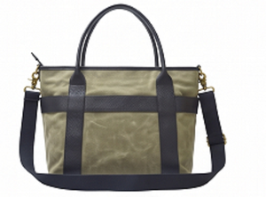 Sustainable Canvas Handbag Leather Handle Large Capacity Commuter Tote Minimalist Retro Shoulder <b>Bag</b> Men <b>Work</b> Travel Polyester - Product Image 3