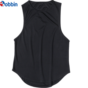BOBBIN INDUSTRIES Camisetas sin Mangas de Verano para Hombre, Tejidas, Transpirables, Ecológicas, 100% Algodón, Color Sólido, Talla Grande - Product Image 1