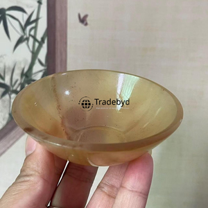 Bol en corne d'ange moderne de qualité supérieure, fait main, pour servir et décorer, par Tradebyd - Product Image 4