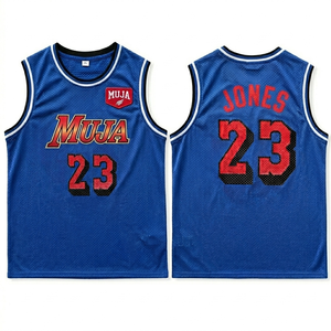 Camiseta de Baloncesto para Hombre al por Mayor, de Secado Rápido, de Poliéster, Ropa Deportiva para Equipos, Lista para Enviar - Product Image 6